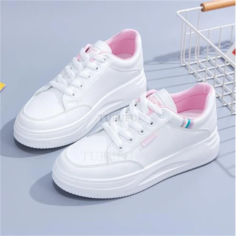 

2022 NEW Small White Shoes Women's Winter New All-match Hot Style Plus Velvet Warm Korean Casual Shoes Ins Skate Shoes