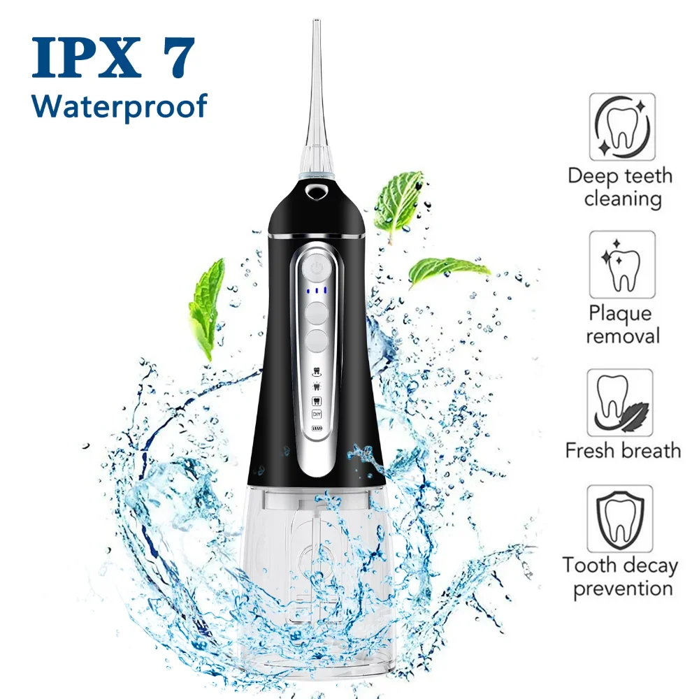 

Ирригатор полости рта SUGIFT, 2023 мл, 4 насадки, IPX7
