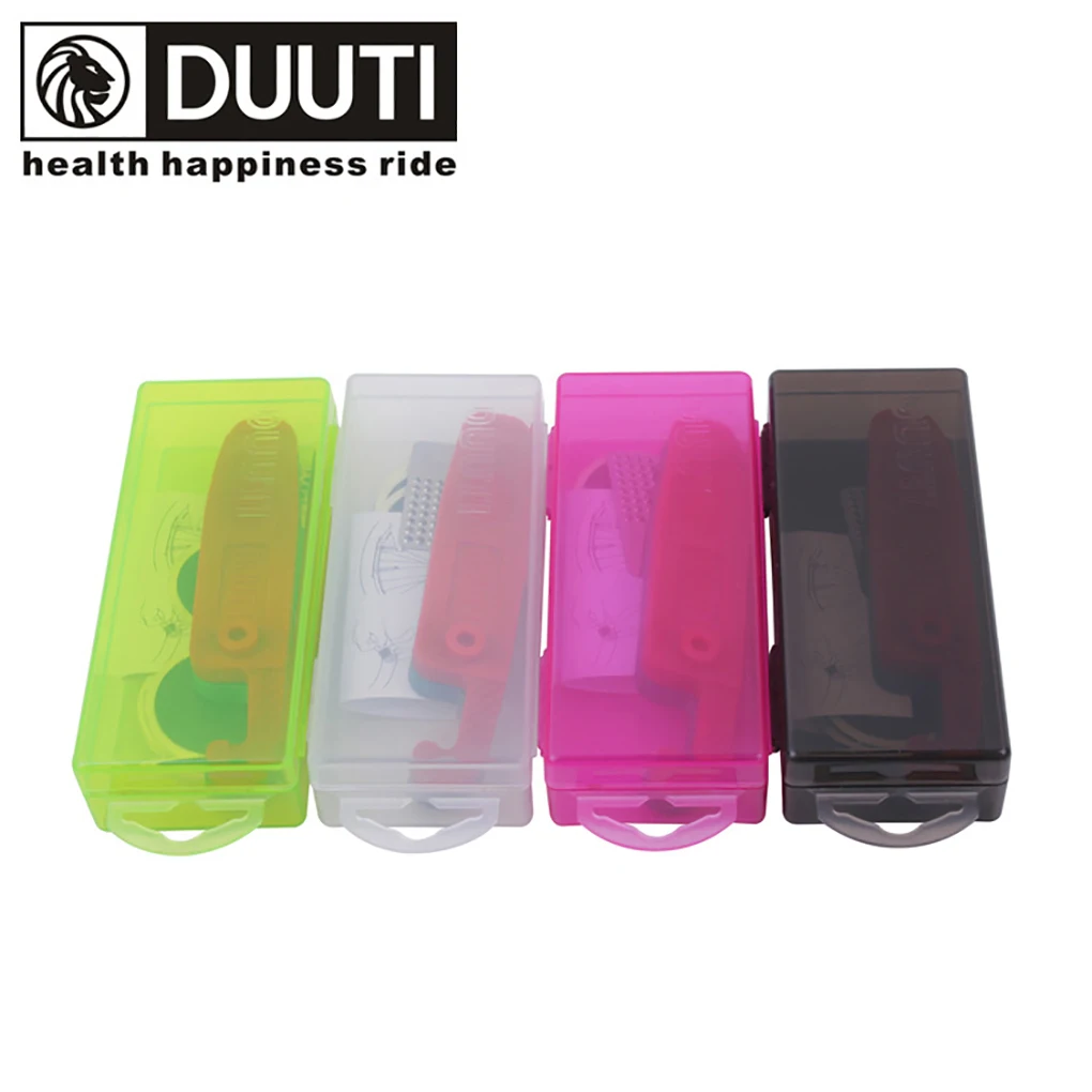 

DUUTI Tire Repair Kit CNC Tirefit Cold Patch Translucence Light-weight Inner Tube Patching for Mountain Bike Black