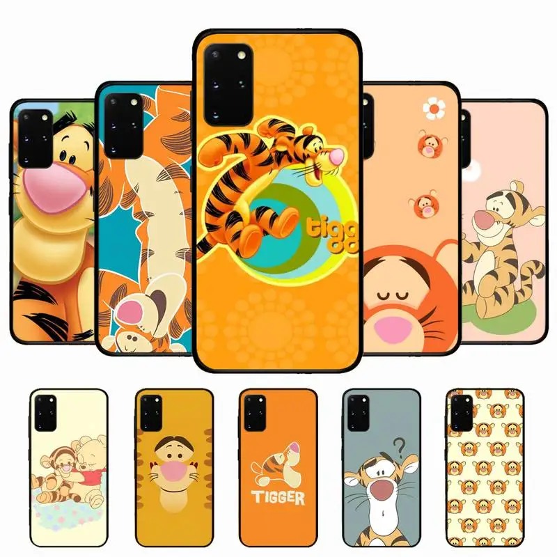 

Disney Winnie the Pooh Tigger Phone Case for Samsung S10 21 20 9 8 plus lite S20 UlTRA 7edge