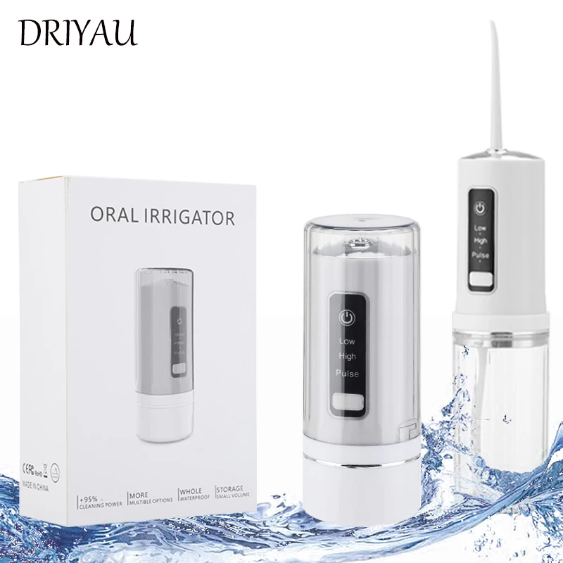 

Ирригатор для полости рта Driyau, 230 мл, 4 насадки