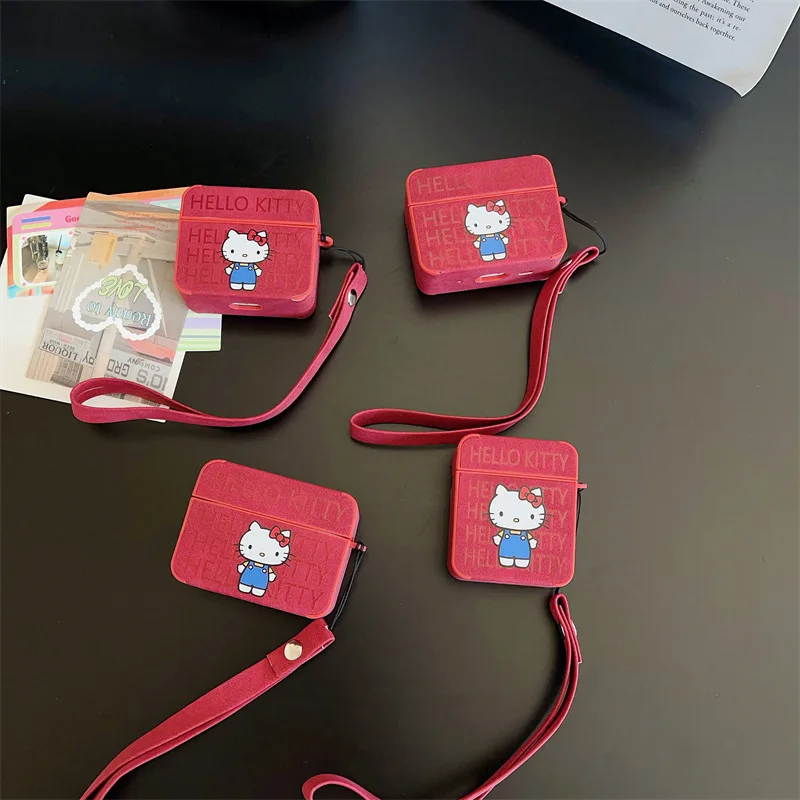 Hello Kitty Red для Airpods Pro/Airpods 3 2021/Airpods 1/2