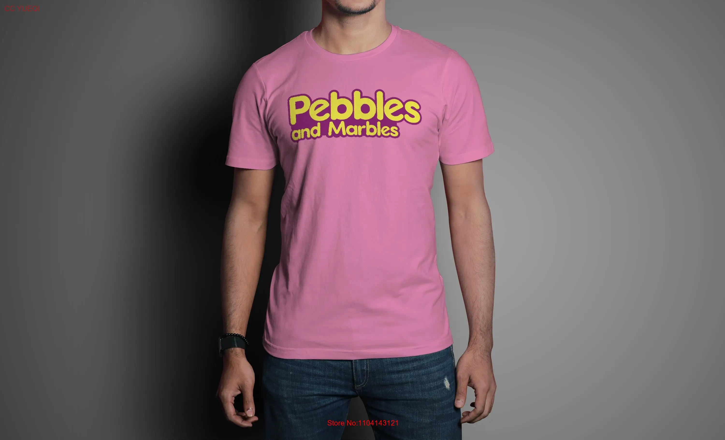 Футболка Phish Pebbles and Marbles Pepto Bismol Parody Band Fan Funny LoT с длинными или короткими рукавами |