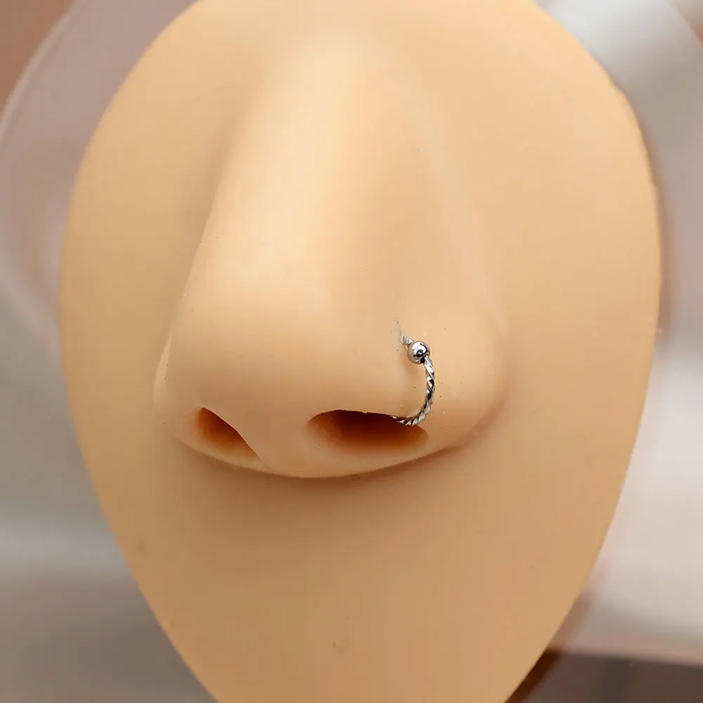 Серьги-кольца из нержавеющей стали для пирсинга ювелирные украшения мужчин и