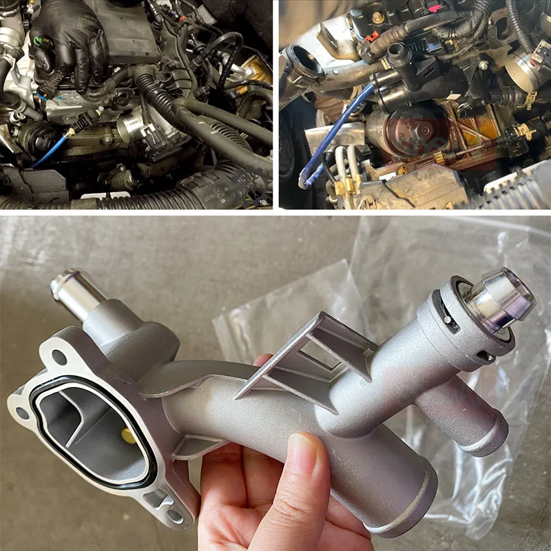 Фото OEM 25193922 Термостат для Chevrolet Encore 2013, корпус, алюминиевый водяной канал, розетка двигателя, аксессуары для системы охлаждения, 1 шт. №1