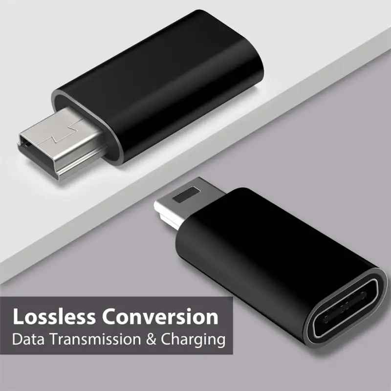 Мини 5-контактный USB-адаптер 1 ~ 10 шт., разъем «папа»-«мама» USB Type-C для передачи данных для MP3, цифровой камеры, GPS (art.: 3920c73e103bc) - 3920c73e103bc