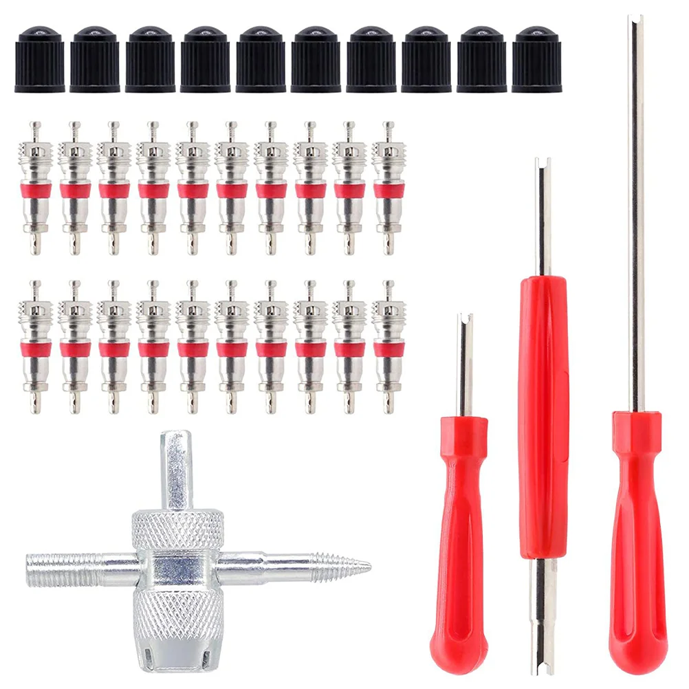 

1 Набор креативных удобных практичных простых сердечников для шин, инструменты для удаления сердечников шин на открытом воздухе