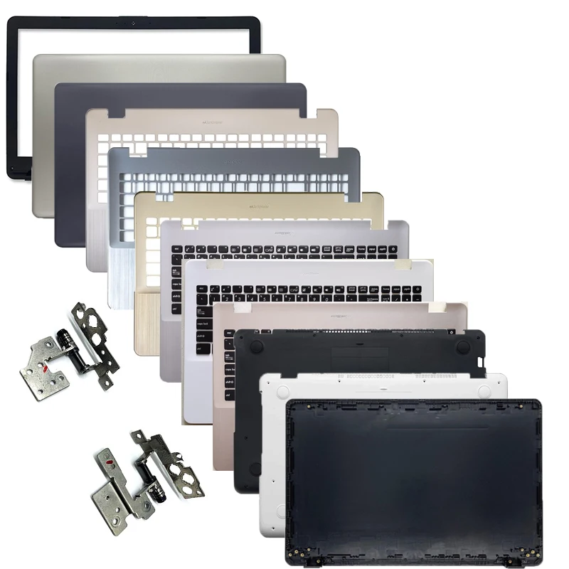 

Новинка, задняя крышка для Asus X542 FL8000U A580 F580 V580 LCD, задняя крышка, подставка для рук, верхняя крышка, рамка для клавиатуры, нижняя крышка, базовы...
