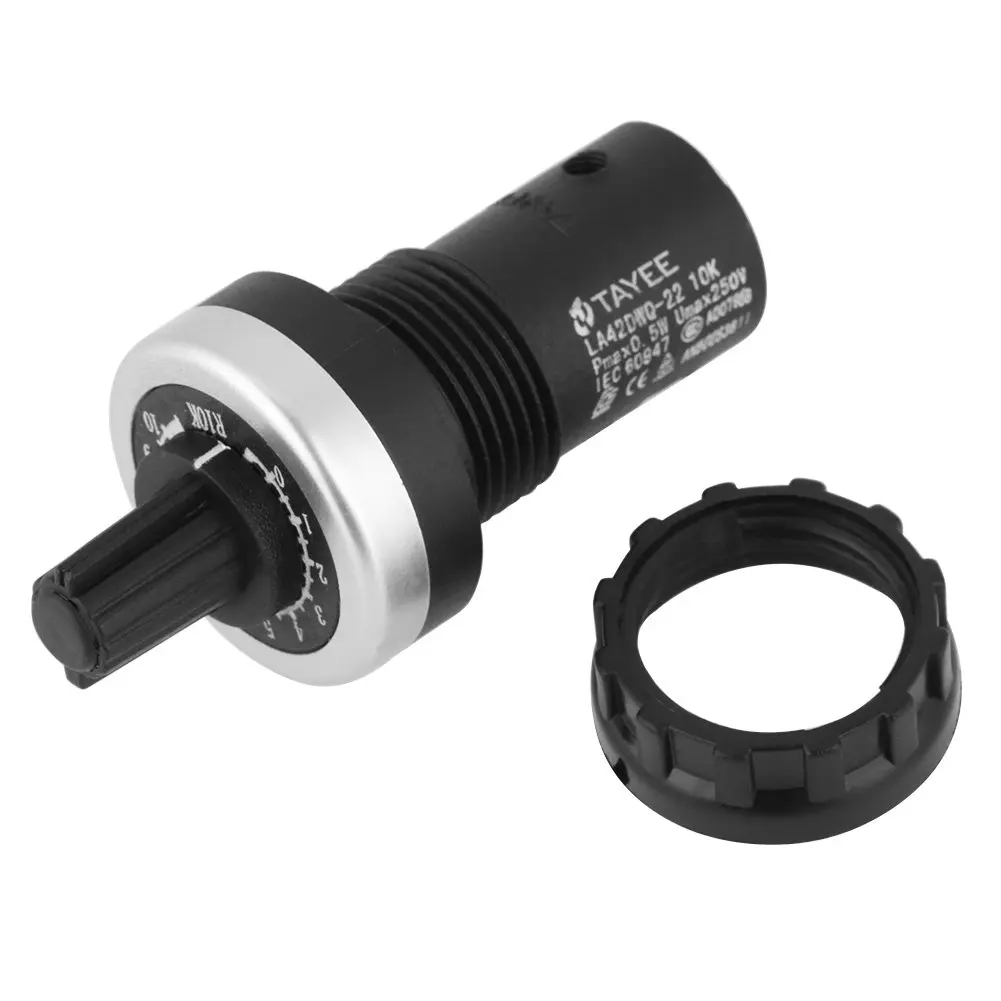 Потенциометр Φ 1K 2K 5K 10K 20K 50K 100K 200K22 мм VSD инвертор