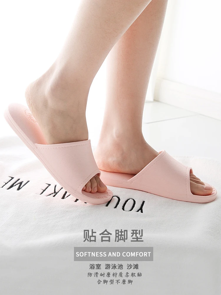 

2023 new bathroom home couple indoor home non-slip bathing slippers YS-3273