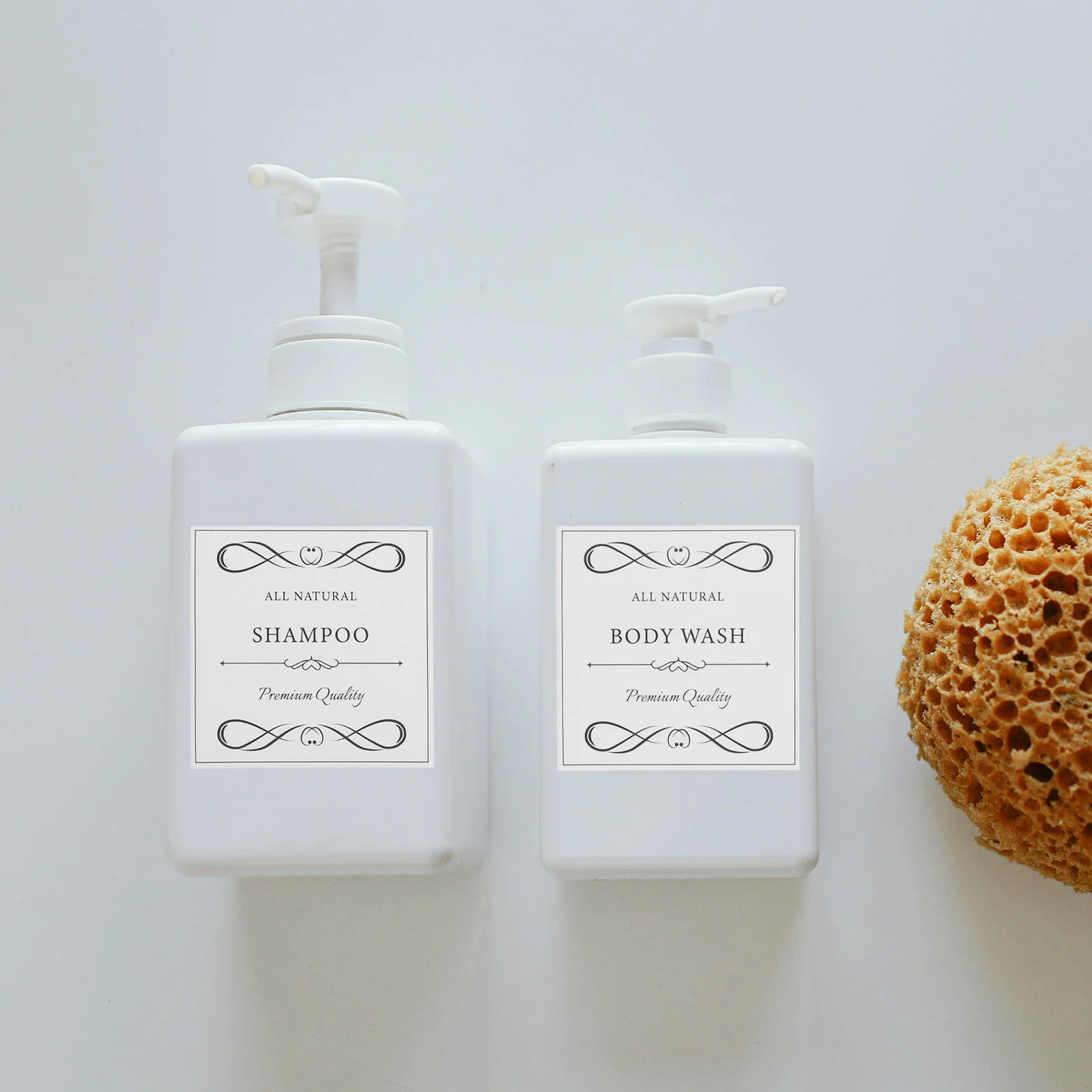 6 листов наклейка на бутылку для рук этикетки шампуня кондиционера наклейки