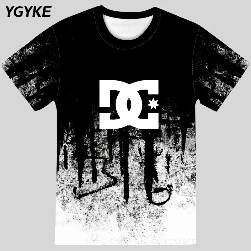 

2022 Summer New European and American Camouflage Tie-Dye 3D Printing T-shirt men's Round Neck Fashion Casual Short Sleeves