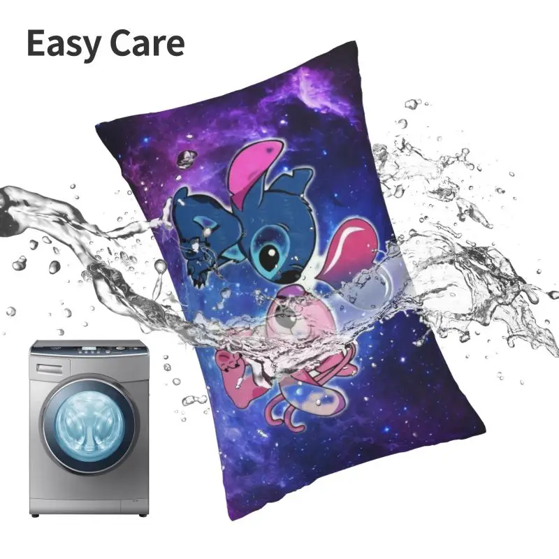 Пользовательский Стич ангел любовь сердце мультфильм аниме скандинавский чехол