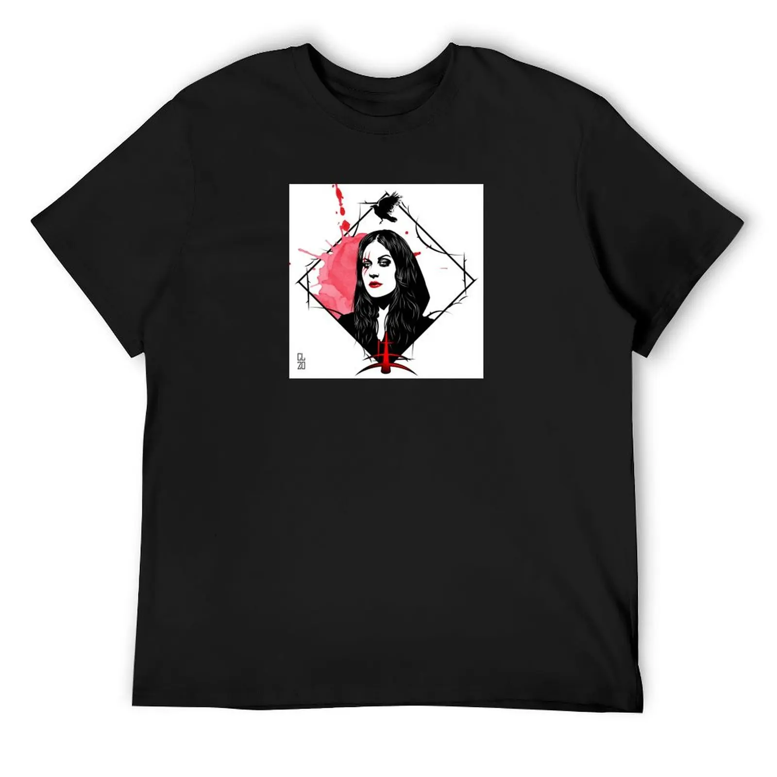 Футболка Cristina Scabbia/Lacuna Coil уличная одежда футболки с рисунком винтажная футболка