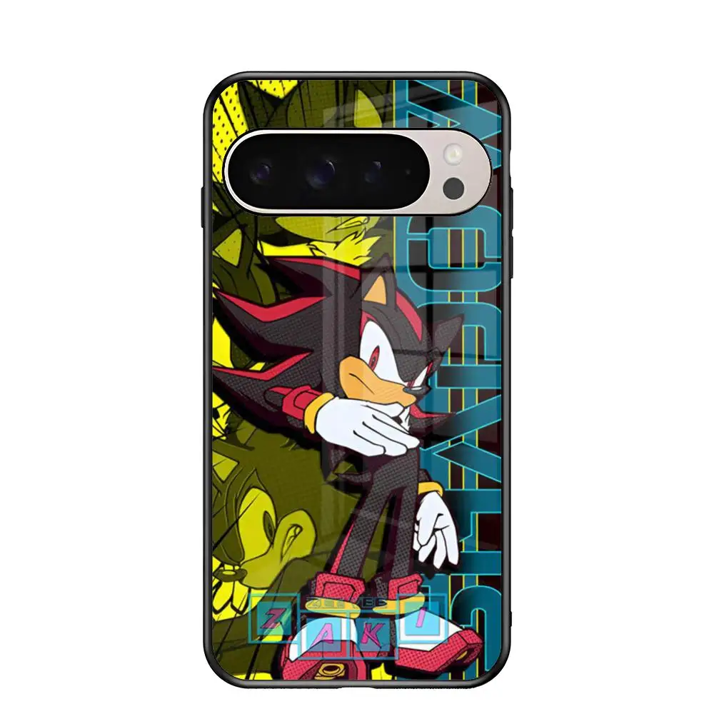 Чехол для телефона Shadow Hedgehog мобильного Google Pixel 9 8 Pro 7 противоударная задняя крышка