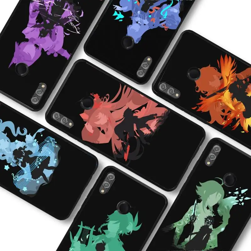 

Genshin Impact Anime Phone Case for Redmi 8 9 9A for Samsung J5 J6 Note9 for Huawei NOVA3E Mate20lite cover