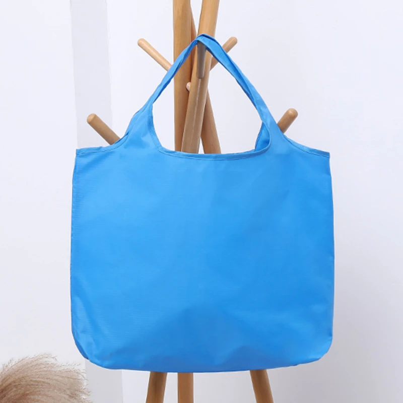 

Shopping Bags Waterproof Foldable Handy Reusable Tote Pouches Recycle Shopper Groceries Storage Handbag Useful Beach Bags