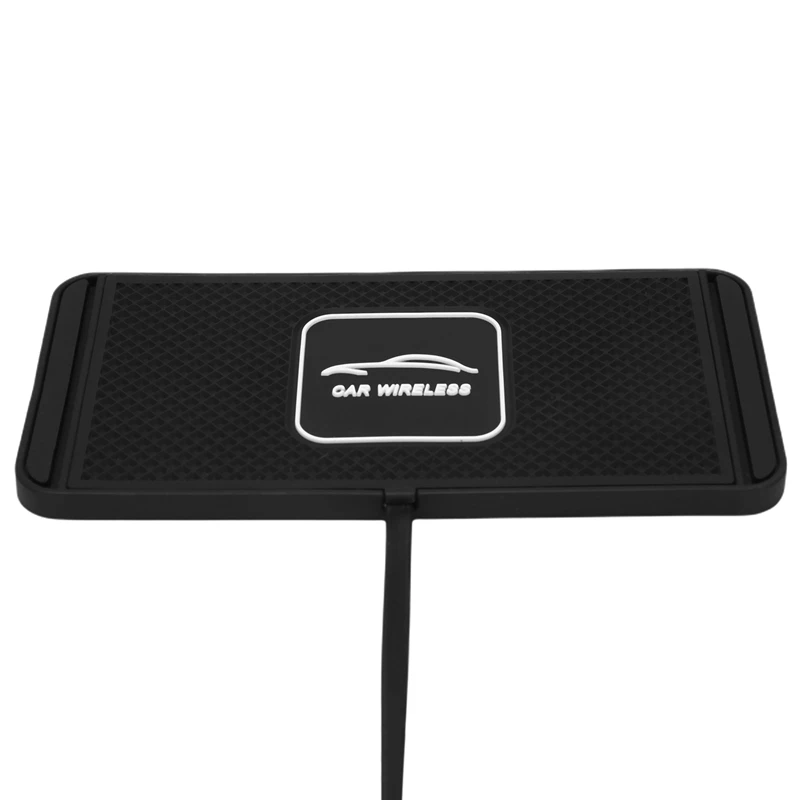 2X5/7 5/10 Вт C1 Автомобильная Беспроводная зарядная панель Qi док-станция для быстрой