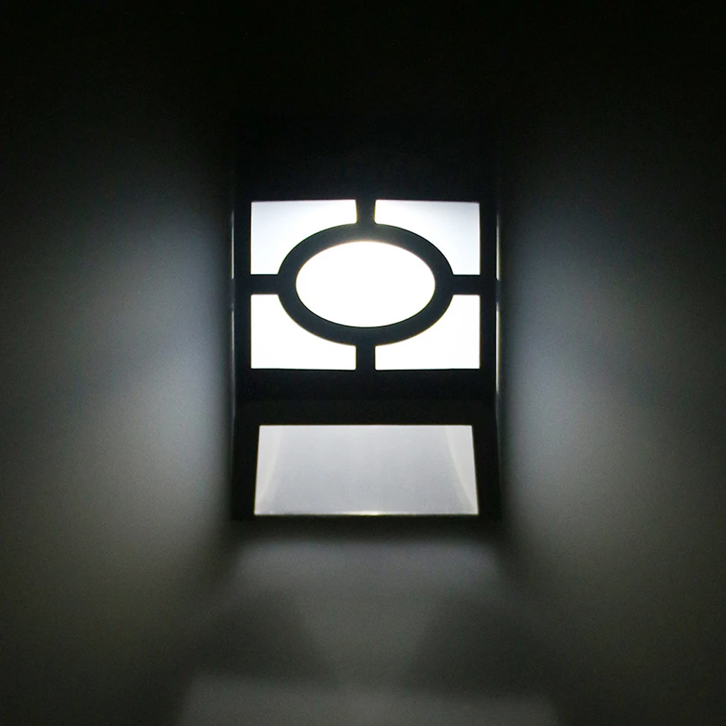 

Solar Wall Light Corridor Stair Courtyard IP44 Waterproof Lamp Vintage Landscape for Outdoor Garden Yard Street