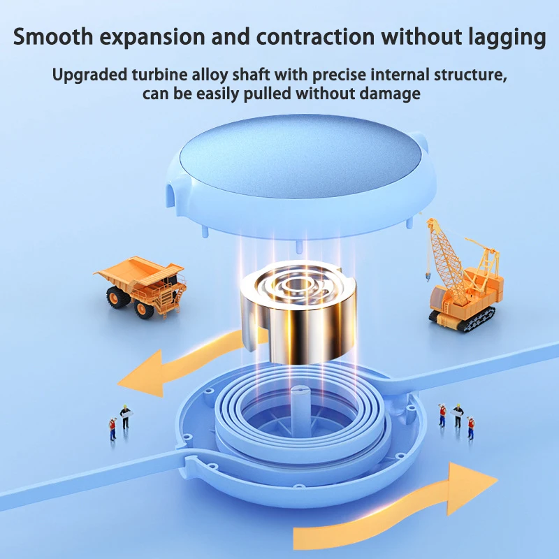 3-в-1 Выдвижной USB-кабель 6A 100 Вт для iPhone 14 13 12 Pro Max USB к 8 pin/Type C/Micro Быстрая зарядка Kable