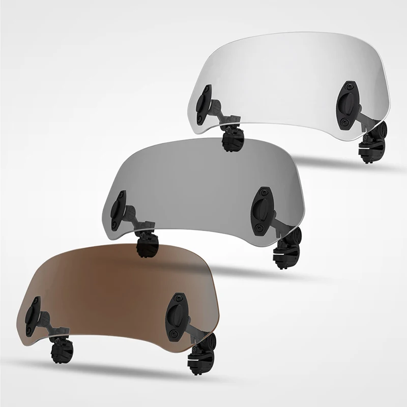 

Motorcycle Windshield Adjustable Spoiler Deflector Windscreen For honda blackbird cbr1100xx nc 700s cbr 600 f4i hornet 600