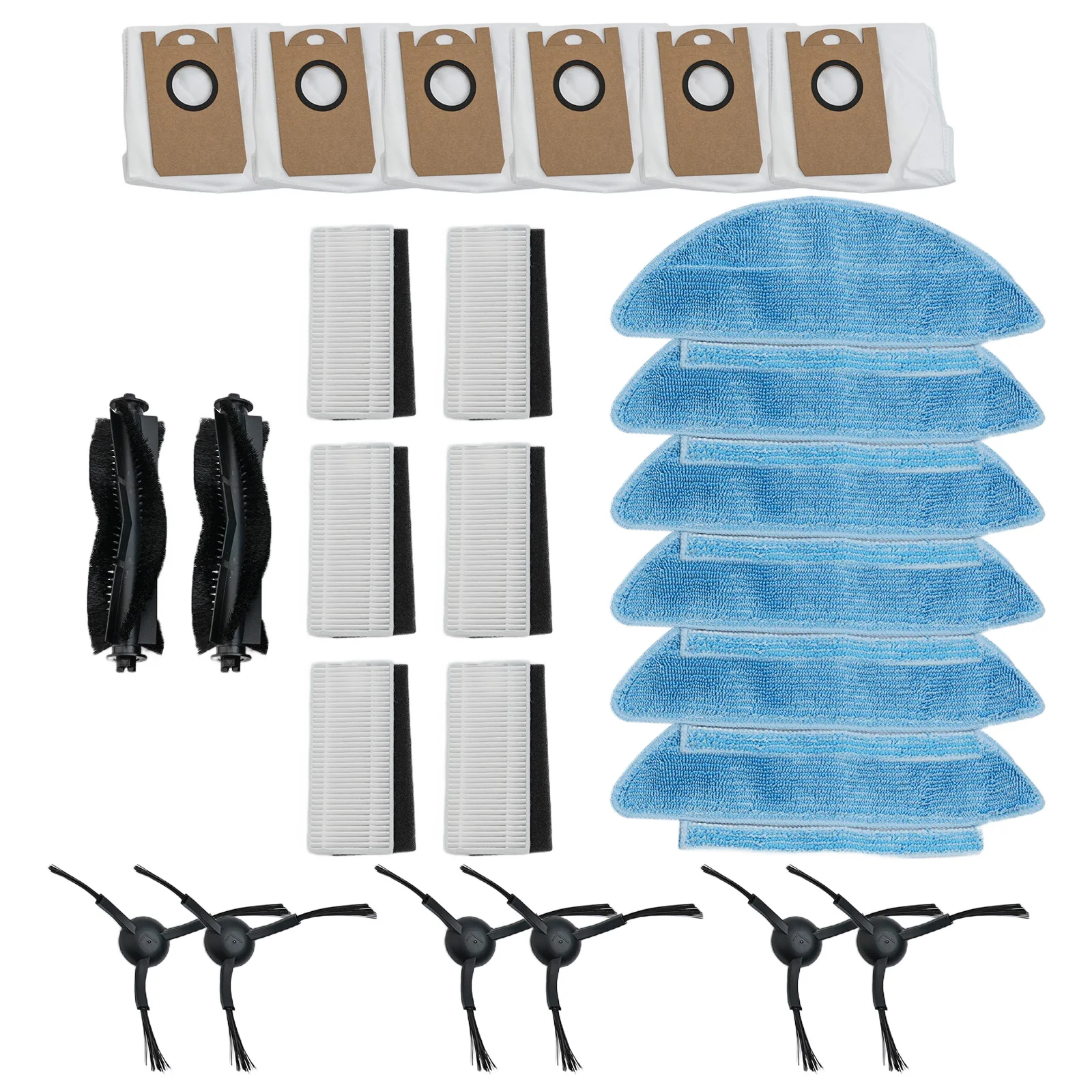 Комплект Essential Maintenance для робота-пылесоса Aonus i8 включает в себя боковые щетки