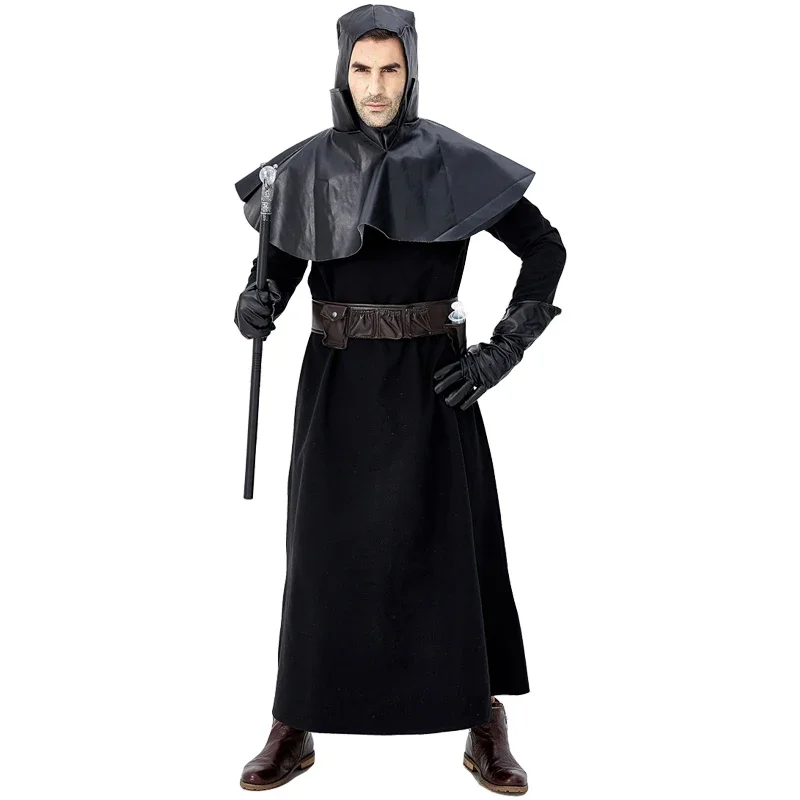 Роскошный костюм для косплея доктора чумы взрослых Шнабель костюмы на Хэллоуин