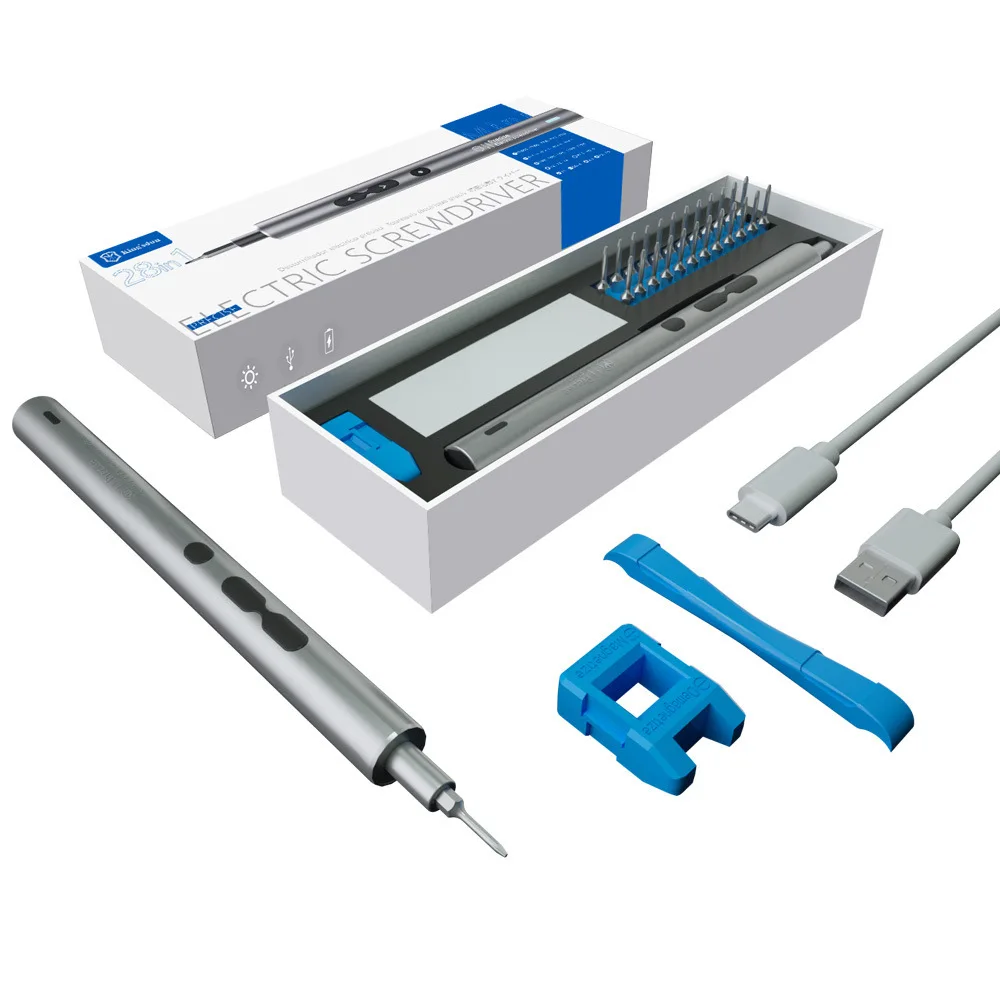 

28 in 1 Precision Electric Screwdriver Set Rechargeable Professional Screwdriver for Mobile Phone Laptop Maintenance Tool