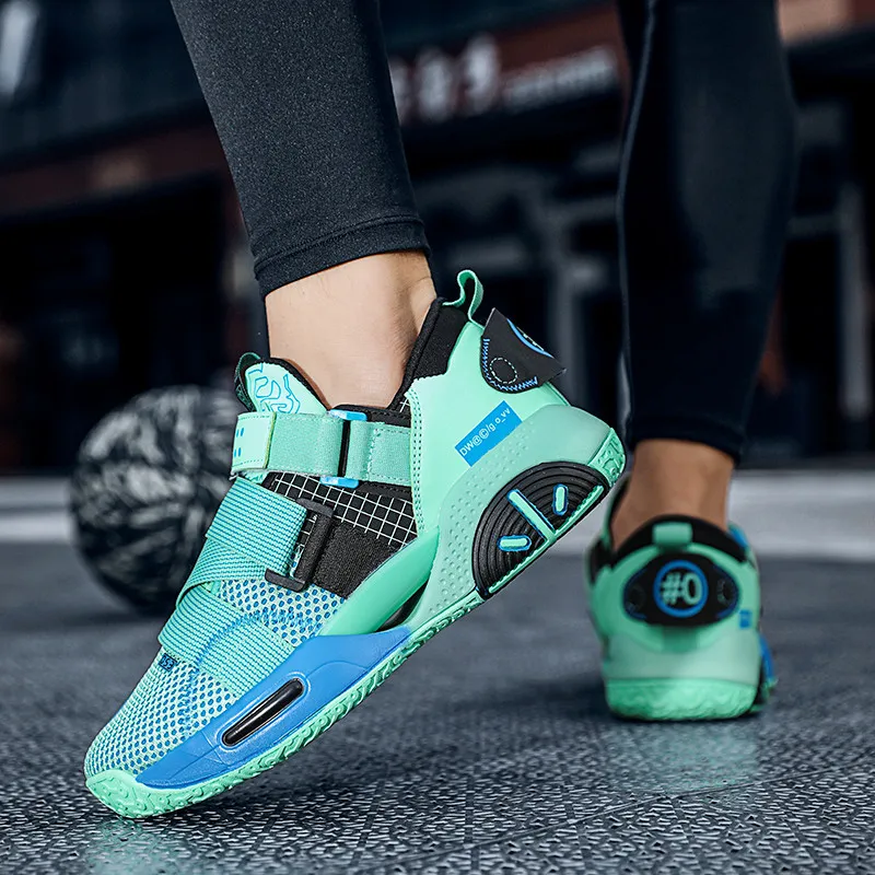 New Designer Men Shoes Mixed Colors Fashion Man Basketball Sneakers Mesh Breathable Professional Sport Shoes Male basket homme