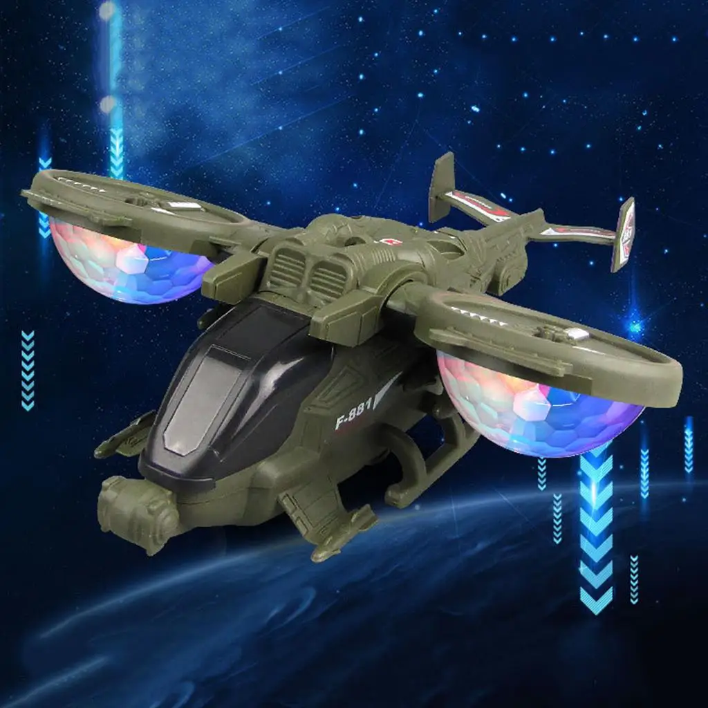 

Детская игрушка-вертолет | Интерактивные функции движущийся ротор, мигающие огни, звуки | Возраст 3 +