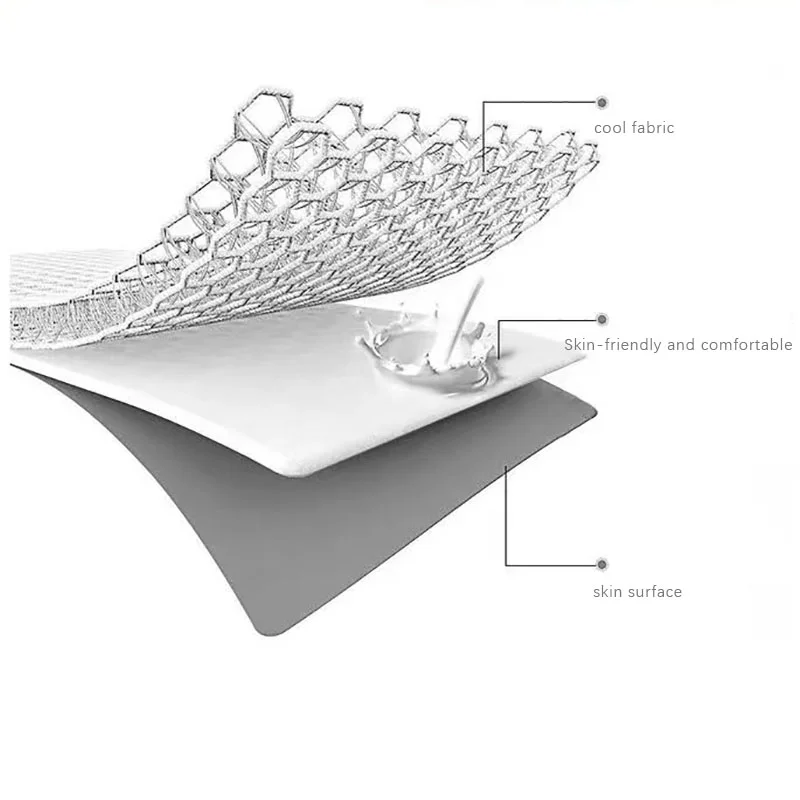 Men Ice Silk Boxer Shorts Summer 8PCS Graphene 3A Antibacterial Underwear Breathable Plus Size Panties Comfortable Sexy Boxer