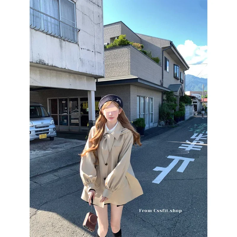 Женская куртка-зонтик Tokyo 24/ss с кроличьими ушками чувственная кнопка чаки