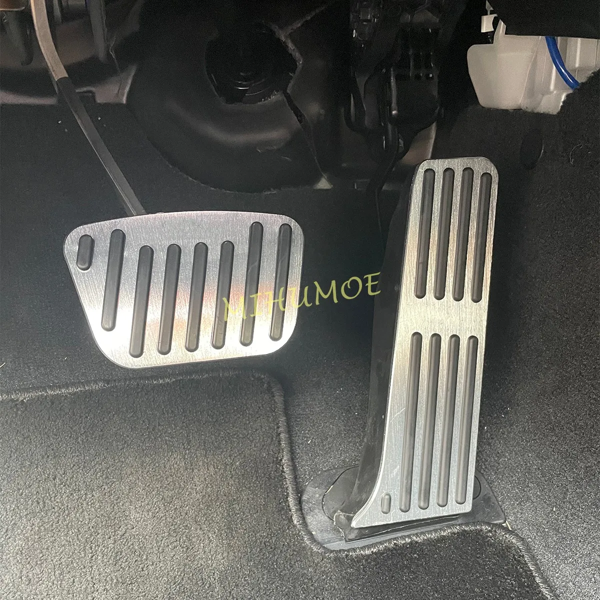 

Для Lexus NX ES UX 250 300 350 2021-2025 Toyota RAV4 Camry Highlander Sienna Venza Silver Автомобильный комплект накладок на педаль газа