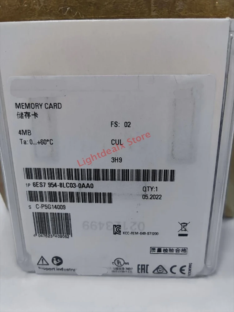 

1 шт. в коробке 6ES7954 8LC03 0AA0 PLC модуль 6ES7954-8LC03-0AA0 бренд 6ES79548LC030AA0 Новинка