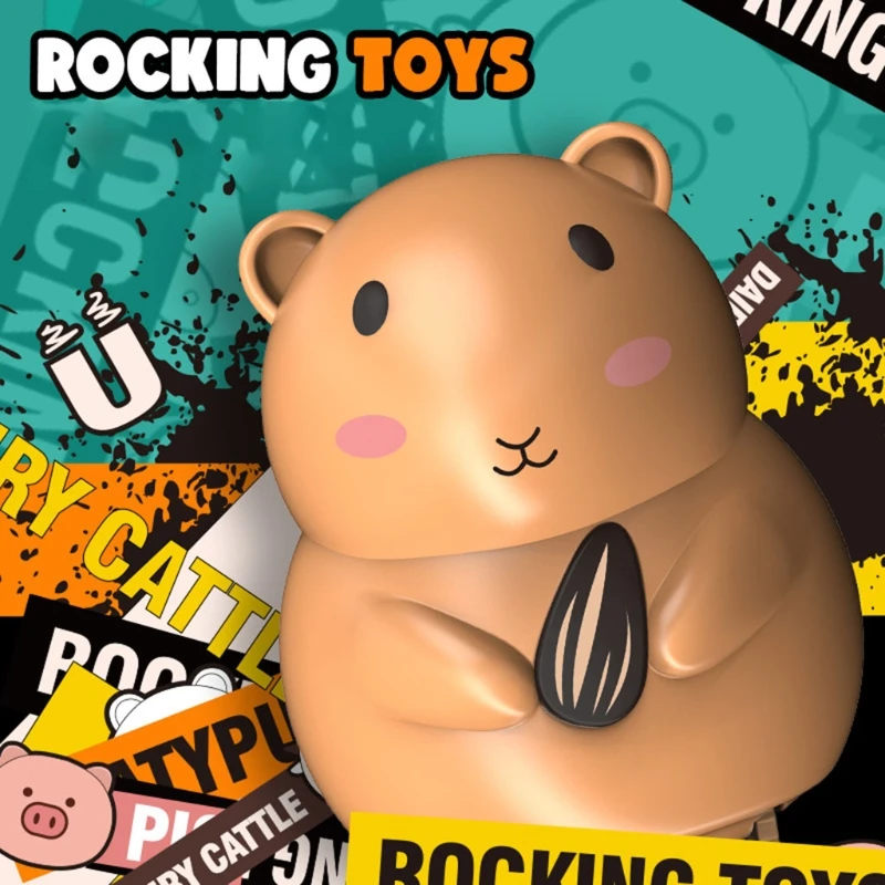 

Мультяшные магнитные животные, Забавные музыкальные принадлежности, пластиковые игрушки в форме фруктов, Прямая поставка