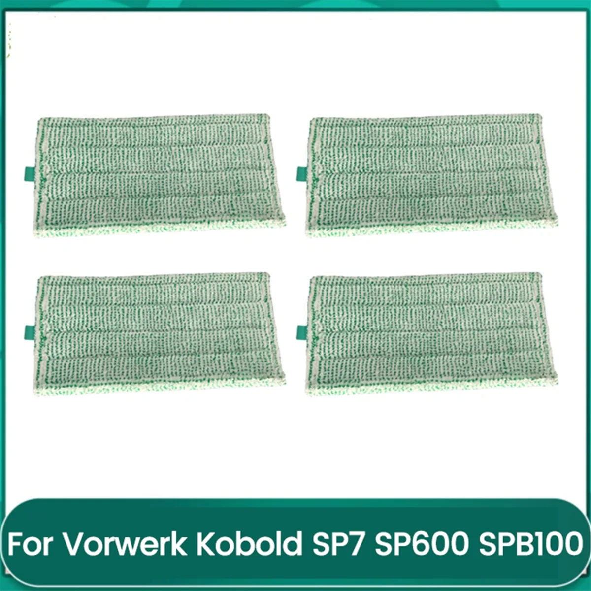 

Тряпки для швабры Vorwerk Kobold SP7 SP600 SPB100 (4 шт.)