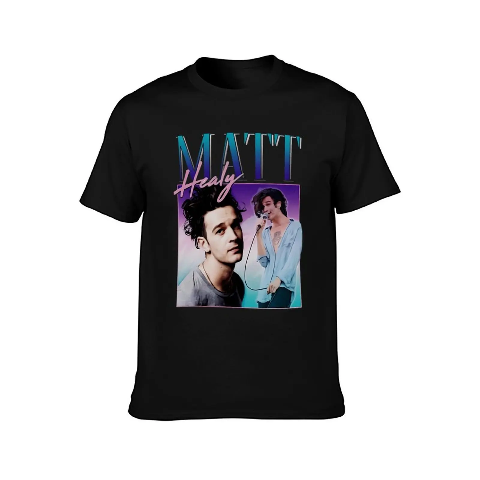 Фото Футболка Matt Healy Homage Funny Matty 1975 в стиле ретро 90-х и 80-х годов, для вечеринок, повседневная, базовая, с коротким рукавом №2