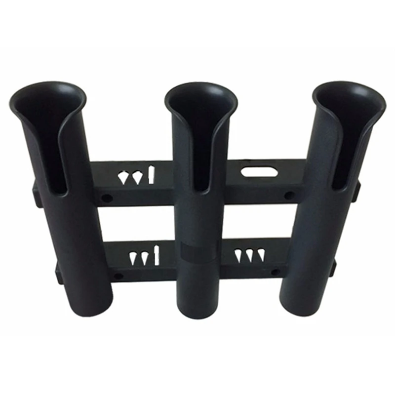 BSET MATEL Marine Fishing Rod Holder ABS Pole Racks Stand-Off Tube Lure Pliers Storage