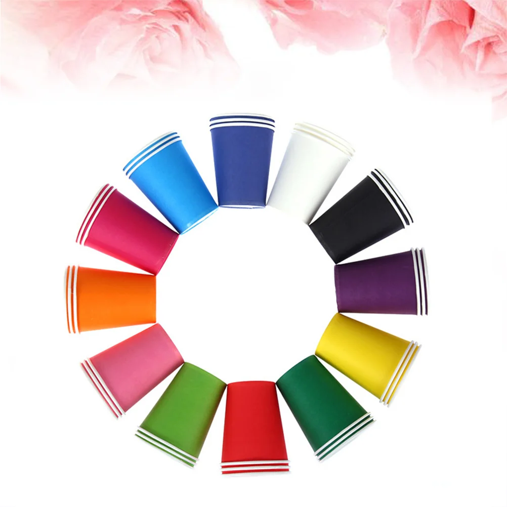 

Чашки бумажные одноразовые чашки для вечерние НКИ «сделай сам» детские чашки для творчества для ванной утолщенные пустые неокрашенные чаш...