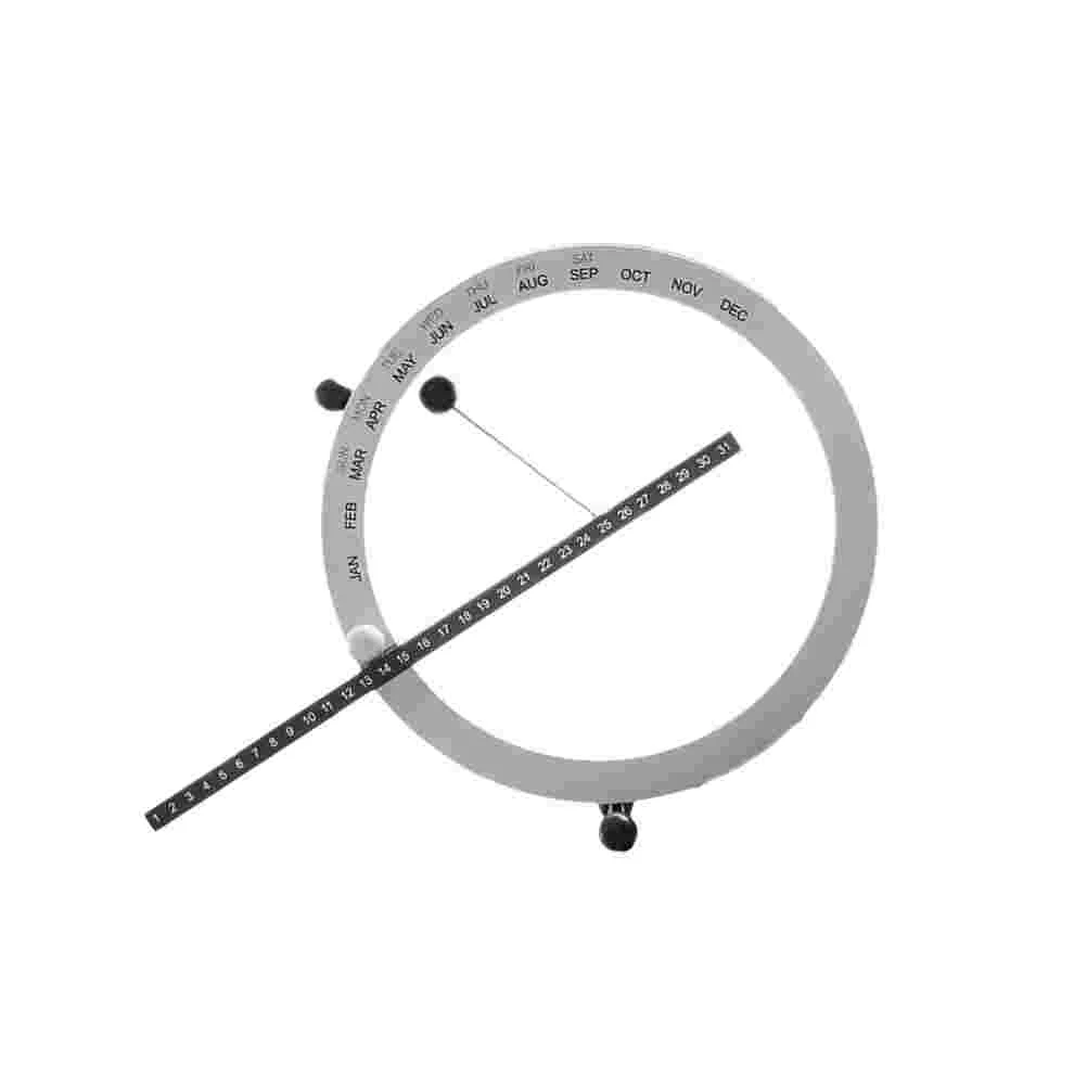 

Magnetic Refrigerator Calendar Magnetic Perpetual Calendar Wall Hanging Calendar Magnetic Wall Clock Calendar for Home Bedroom