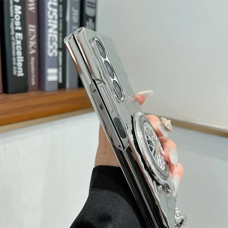 Гальванический держатель гироскопа чехол для телефона Samsung Galaxy Z Fold 6 Fold6 2024