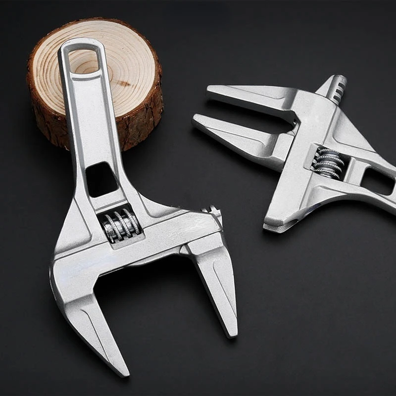 

Универсальный ключ активный инструмент короткая ручка большая открывающаяся многофункциональная Регулируемая Бытовая винтовая гайка