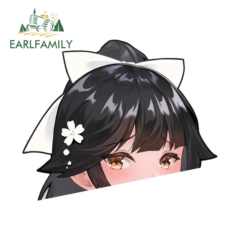 EARLFAMILY 13 см x 10 7 для Takao Peeker автомобильные наклейки Модные Простые с окклюзией