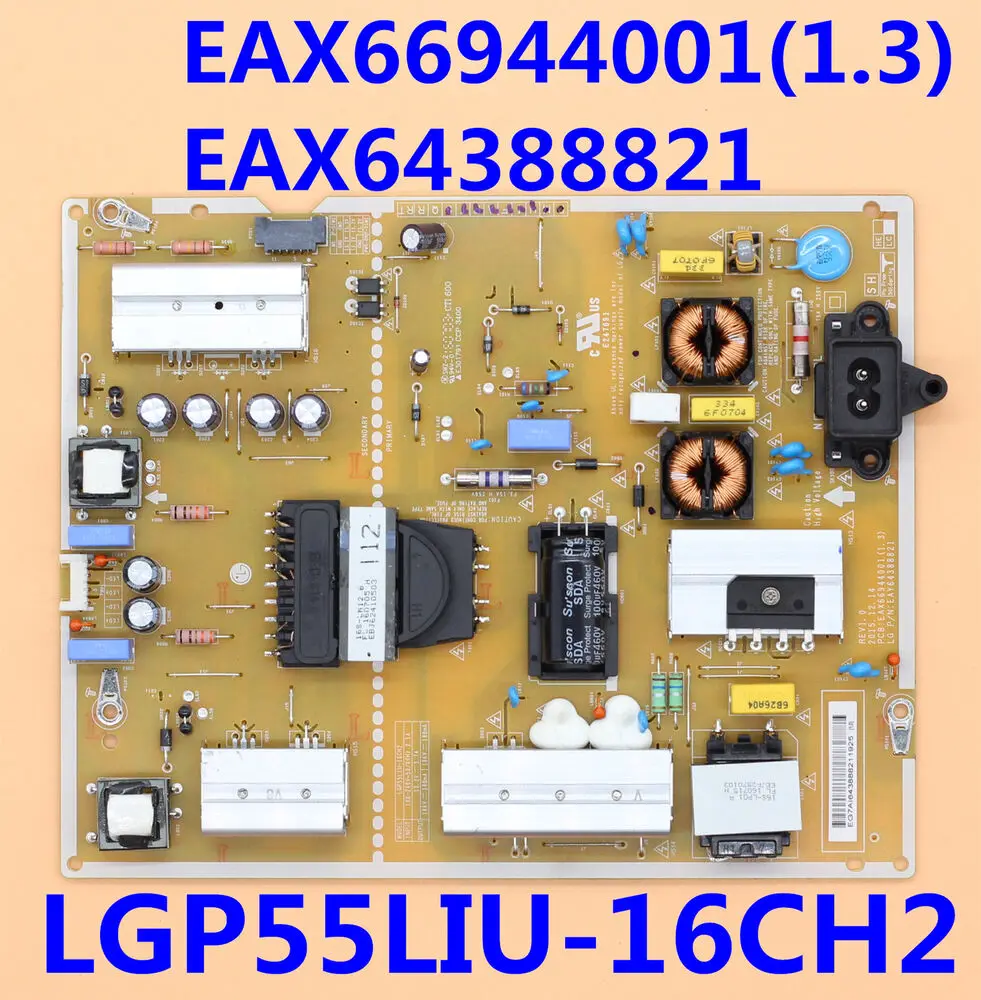 

For Power Supply Board LGP55LIU-16CH2 EAX66944001(1.3) EAY64388821 For LG