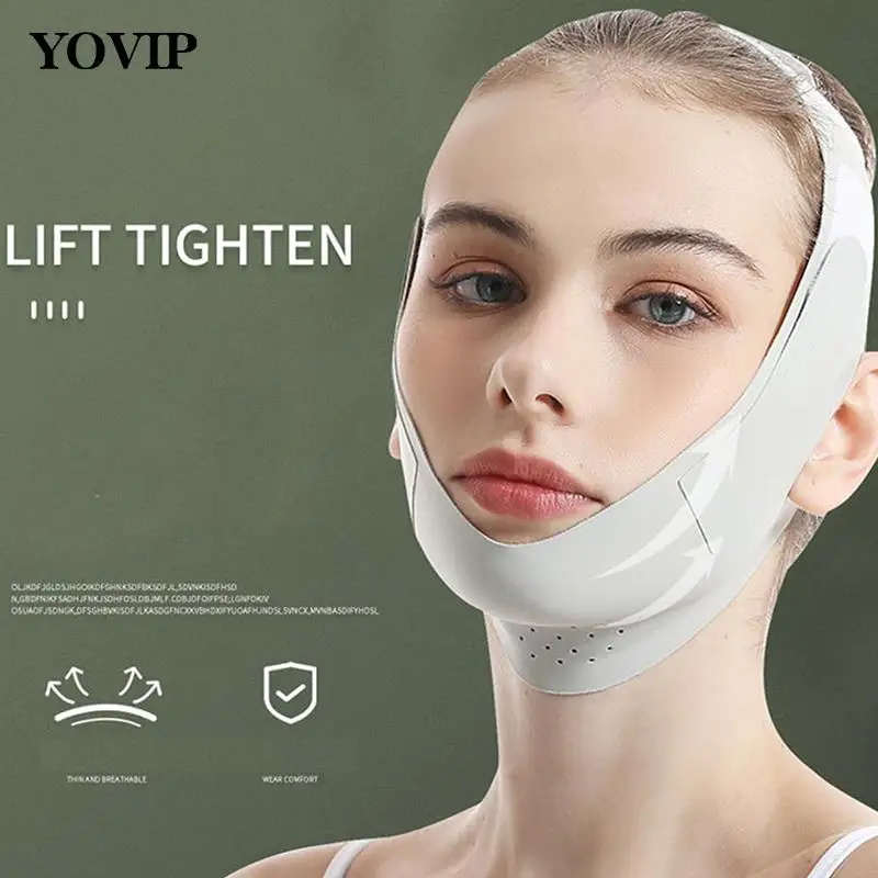 Face Anti Bandage For Face Strap Belt Mask Lift Oval Mask Face Slimming Strap Reduce Double Chin Lift V Face Stickers