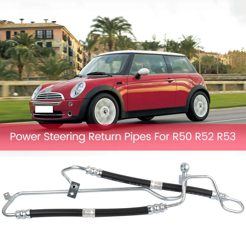 

Car Power Steering Return Pipes for Mini R50 R52 R53 1.4/1.6 Petrol One Cooper 2001-2007 32416781786