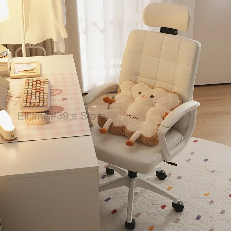 Скользящие эргономичные офисные стулья на колесах роскошное офисное кресло для