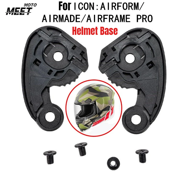 Фото База шлема для AIRMADE/AIRFORM/AIR FRAME PRO Capacete De Motociclista Accesorios Para Moto Замена основания козырька шлема №1