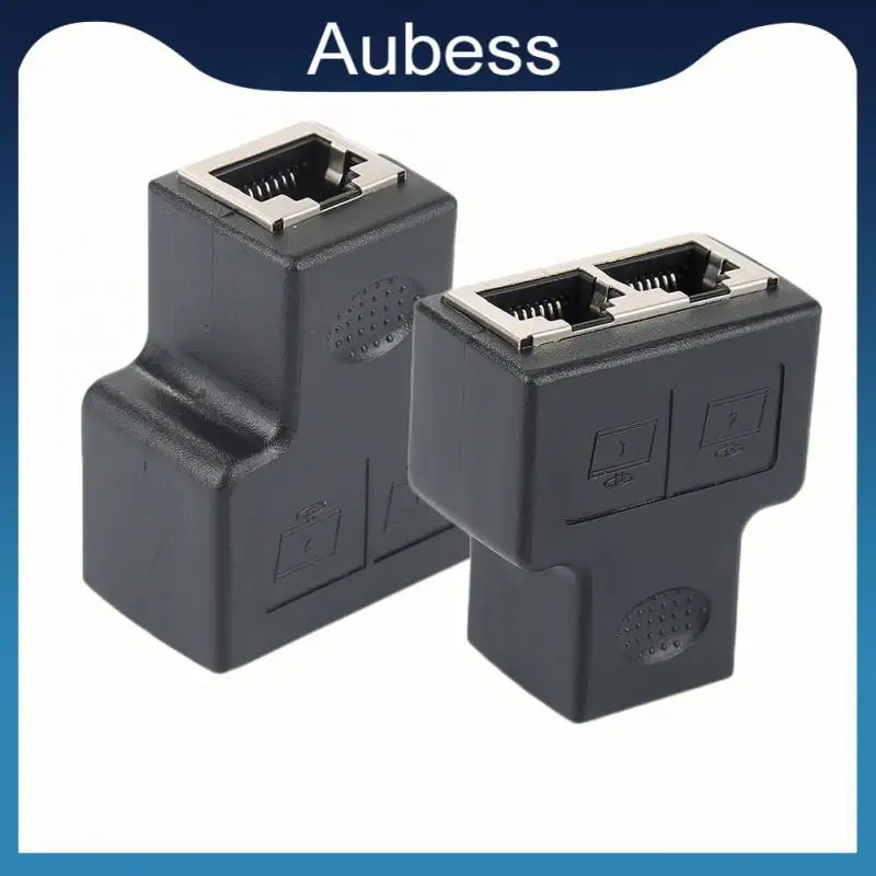 

Разветвитель RJ45, сетевой адаптер с 1 на 2 портами «мама», CAT5/CAT6