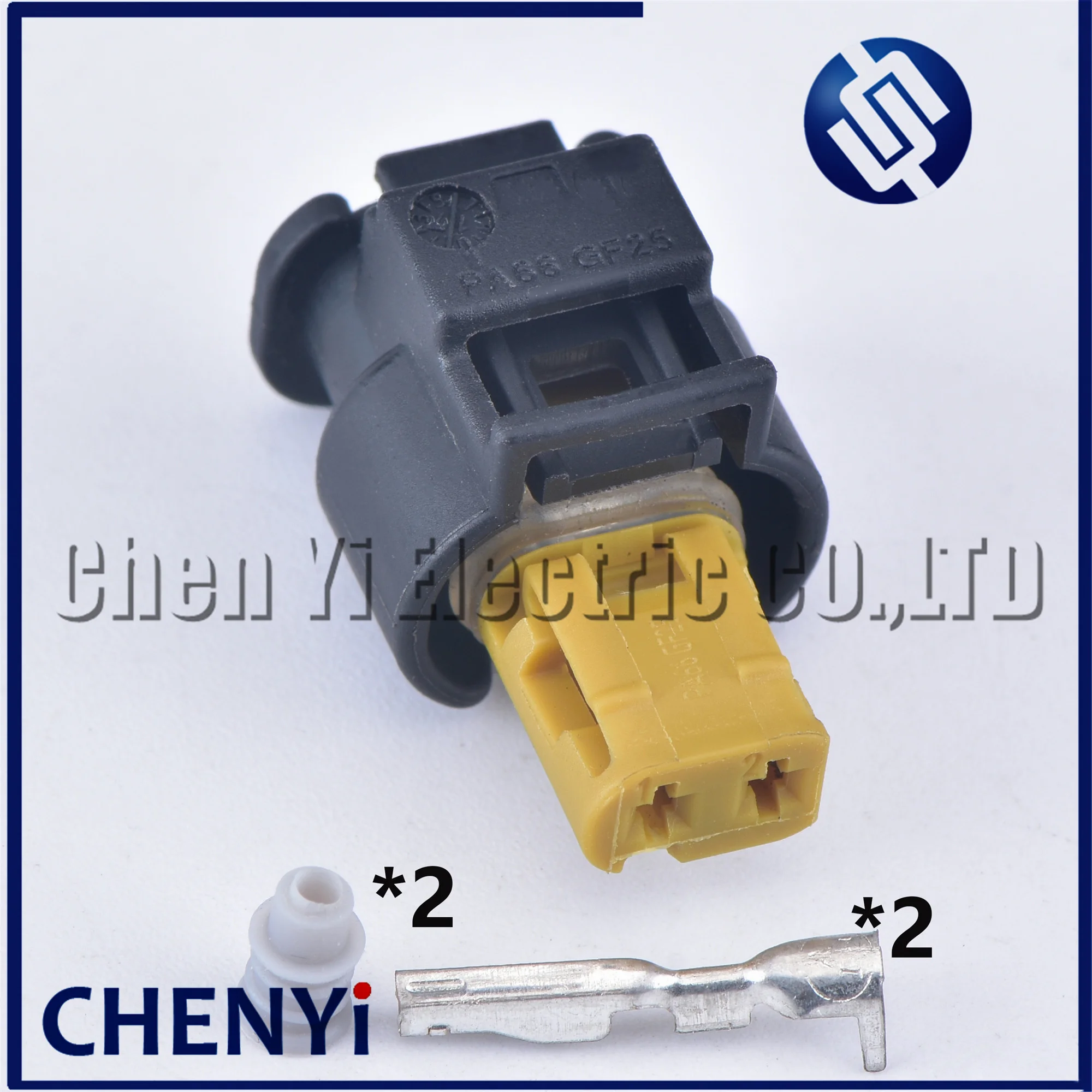 1 set 2 Pin Auto waterproof connector injector plug fuel pump plug camshaft position sensor plug 4F0973202 4F0 973 202 872-857